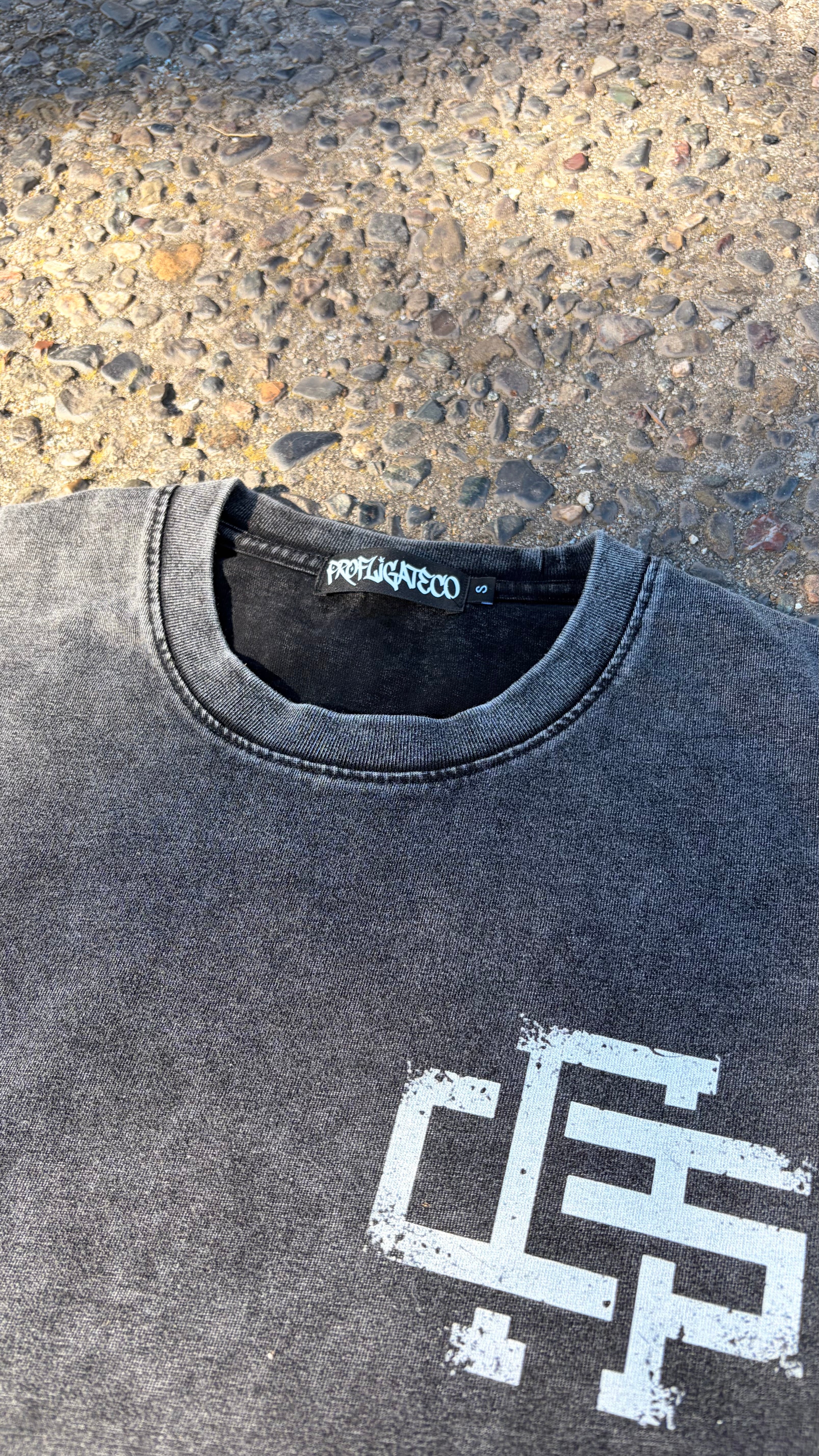 "legalize e-bikes" Snow Washed oversized cotton shirt