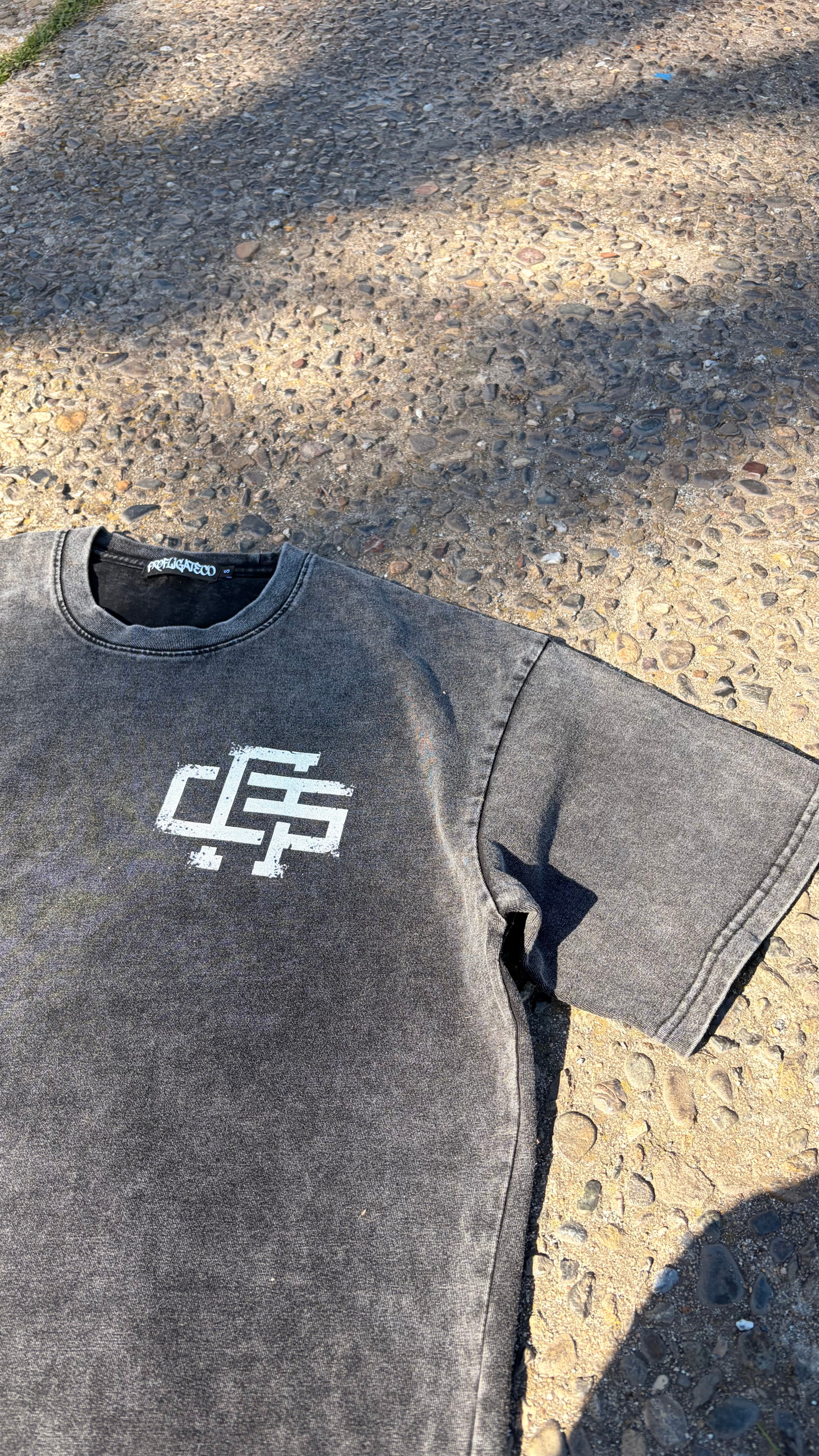 "legalize e-bikes" Snow Washed oversized cotton shirt