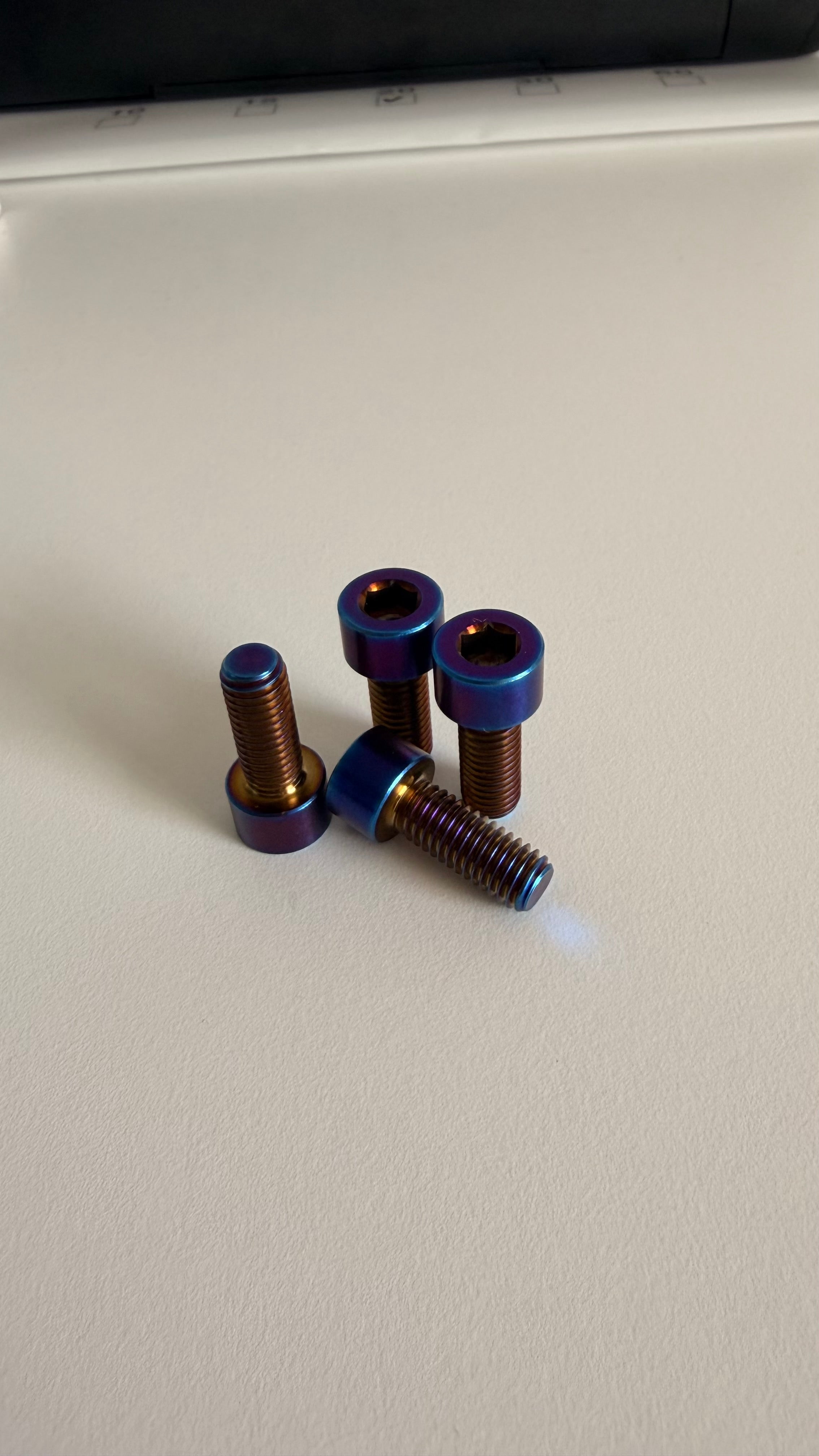 Surron ultra bee TITANIUM bar clamp bolts